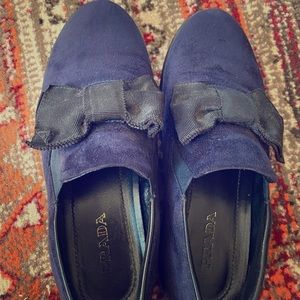 Prada Suede Loafers